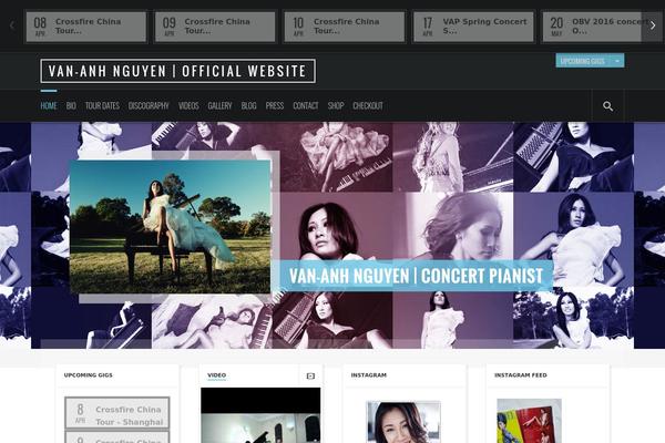 Site using Audiotheme plugin