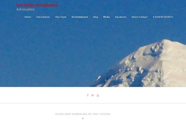 Sensible WP theme site design template sample