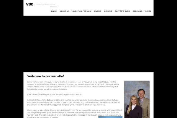 Nyx theme site design template sample