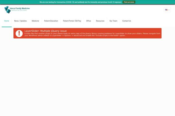 Site using Notice-bar plugin