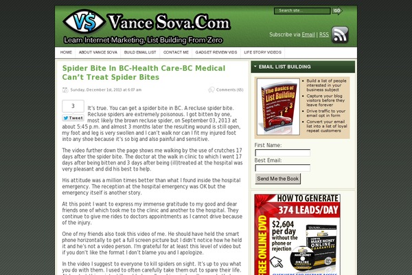 FlexSqueeze 2 theme site design template sample