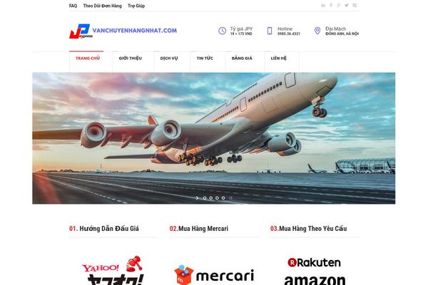 Logistic-business theme site design template sample