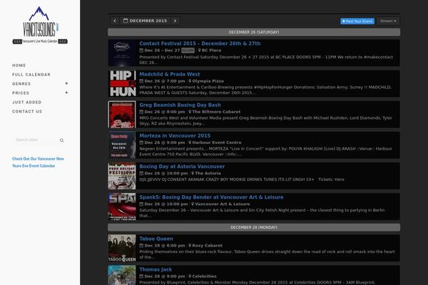 Hazel theme site design template sample
