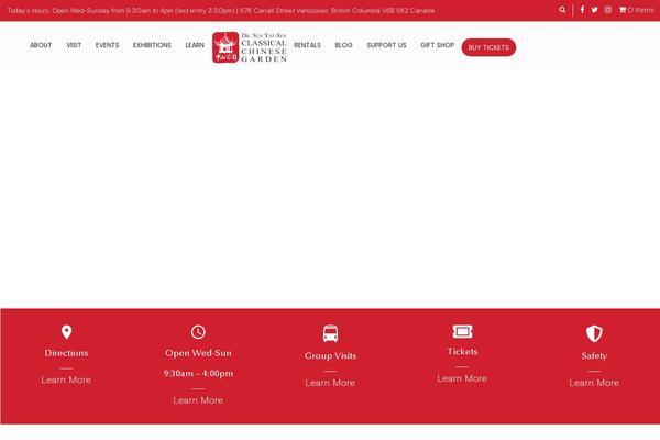 Site using Fooevents-calendar plugin