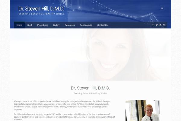 Falco theme site design template sample