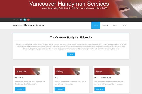 vancouverhandyman.ca site used Melos