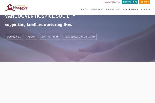 vancouverhospice.org site used Vhs