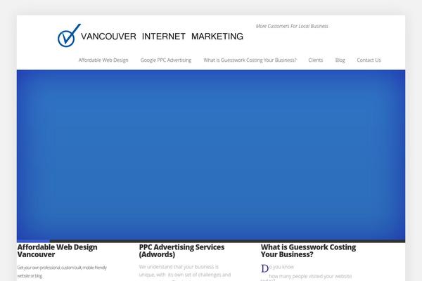 Foxy theme site design template sample