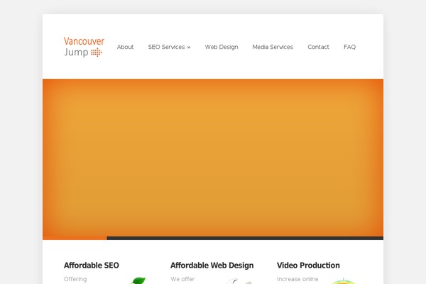 Foxy theme site design template sample