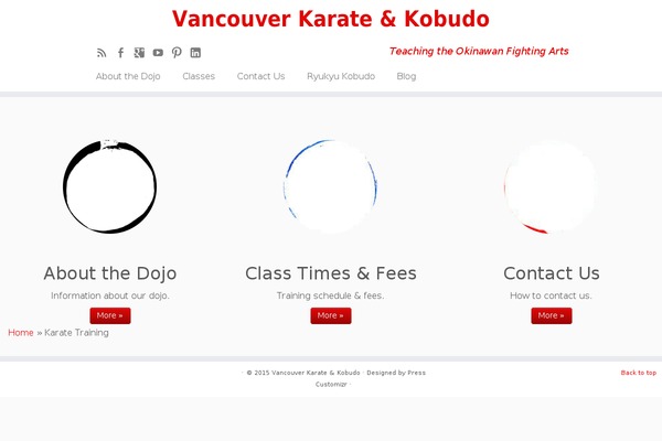 Customizr theme site design template sample
