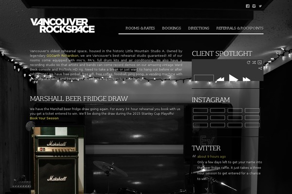 Musicpro theme site design template sample