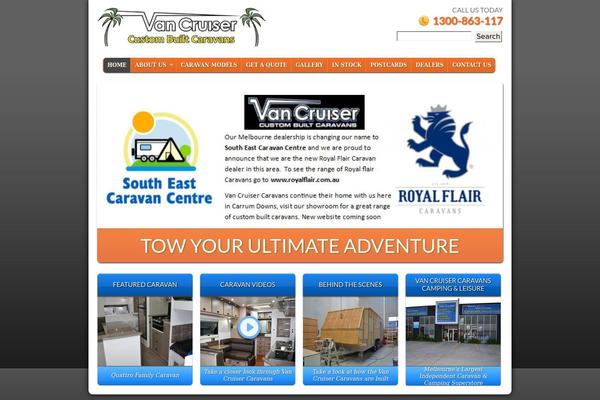 vancruisercaravans.com.au site used Van