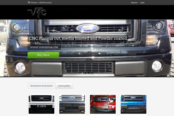 vanderfab.com site used Salejunctiontheme