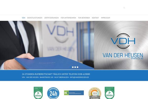 vanderheusen.de site used Attitude Pro