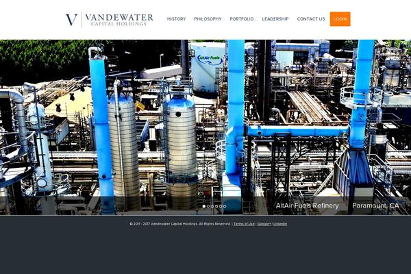 Roots theme site design template sample