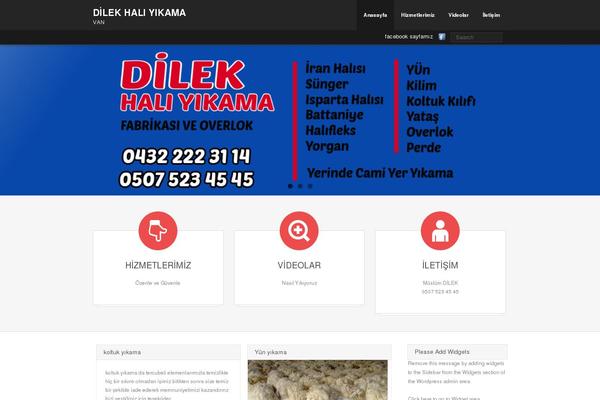 Engrave (Lite) theme site design template sample