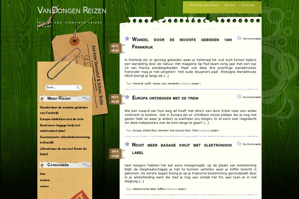 Comment Central theme site design template sample