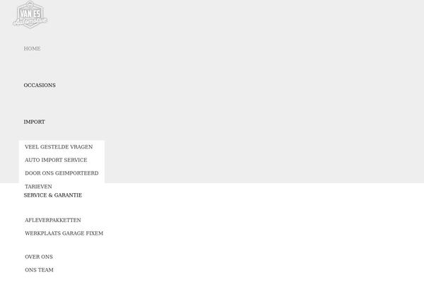 Impreza Child theme site design template sample