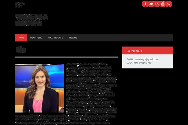 The Newswire theme site design template sample