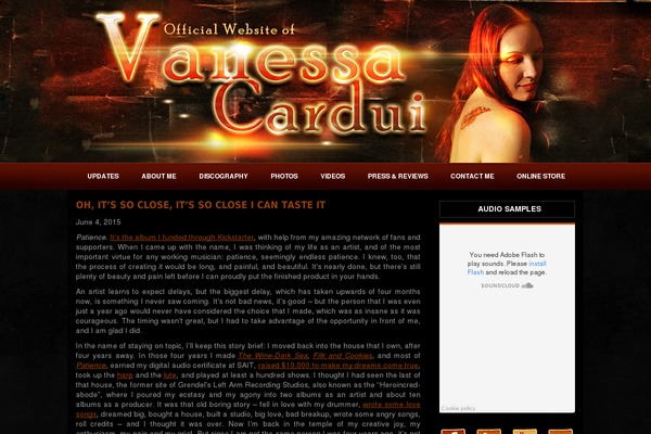 Dusk To Dawn theme site design template sample