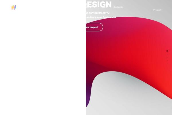 VG theme site design template sample