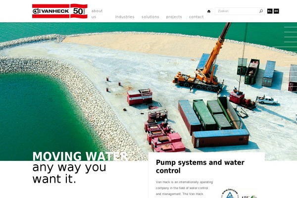vanheckgroup.com site used Vanheck