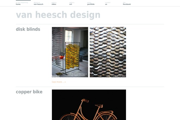 Wu Wei theme site design template sample