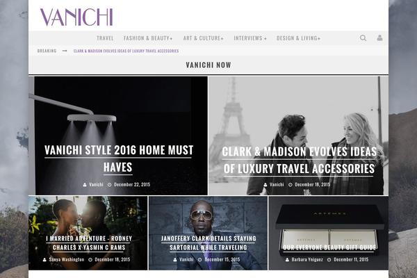 Valenti theme site design template sample