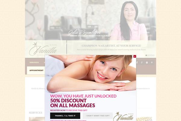 Spalon theme site design template sample