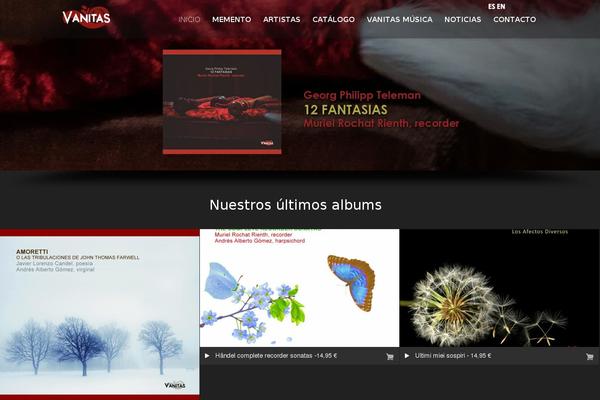 vanitasmusica.com site used Music Club v1.03