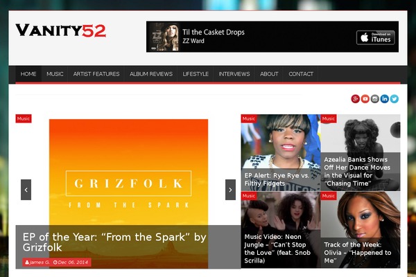 vanity52.com site used SaladMag