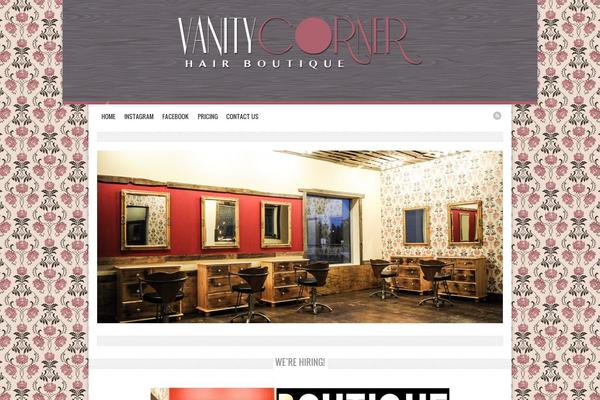 Christina theme site design template sample