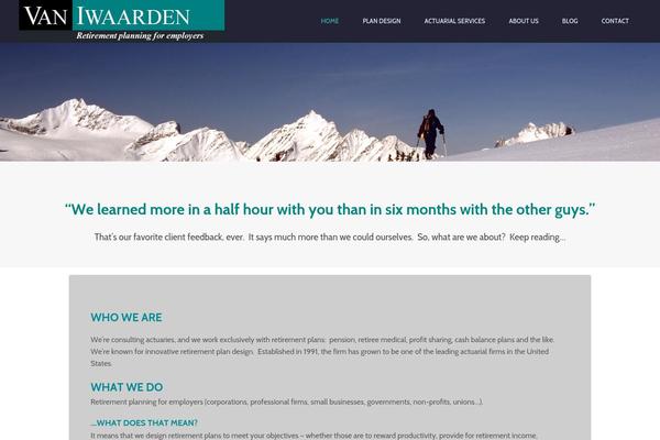 Via theme site design template sample