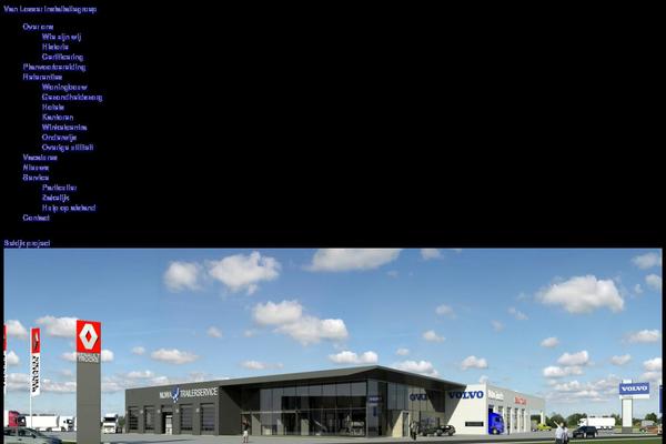 vanlosser.nl site used Vanlosser