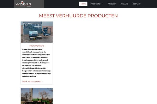 Cannyon theme site design template sample