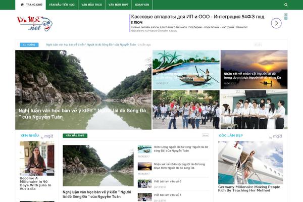 vanmau WordPress theme, websites list used vanmau theme vanmau theme websites examples