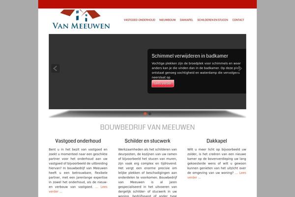 Small Business theme site design template sample