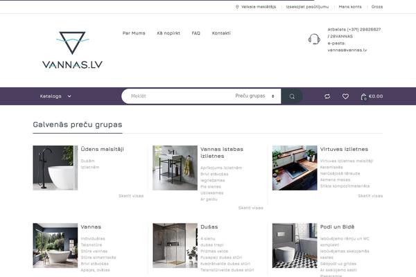 Electro-child theme site design template sample