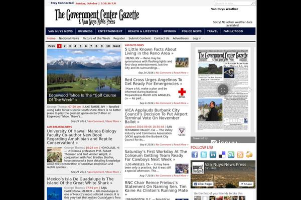 Transcript theme site design template sample