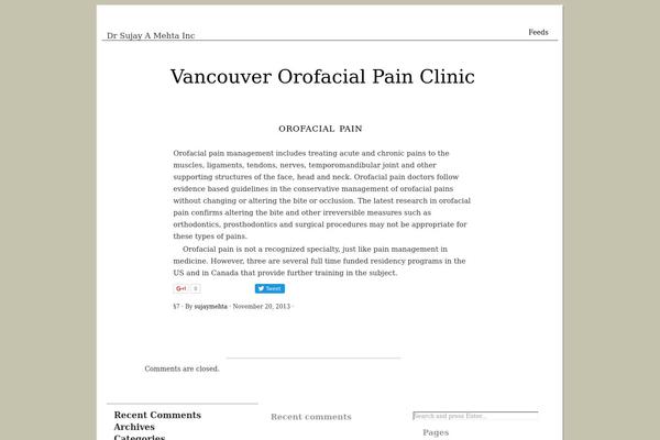 Doc theme site design template sample