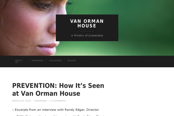 Nirvana theme site design template sample