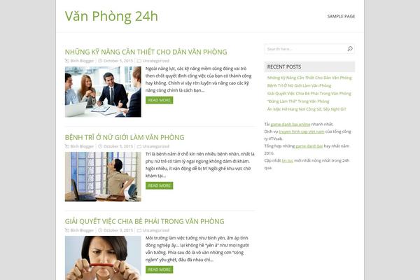 NatureSpace theme site design template sample