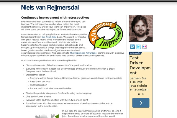 Journalist theme site design template sample