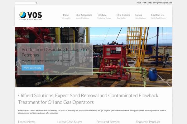 iCompany theme site design template sample