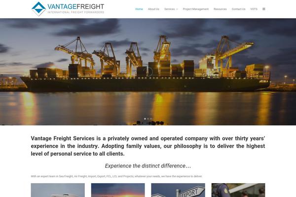 Strata theme site design template sample