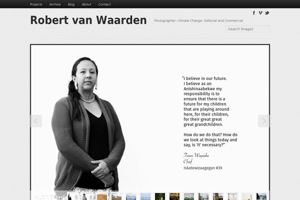 Reportage theme site design template sample