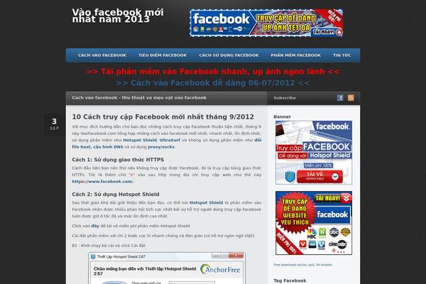 Traction theme site design template sample