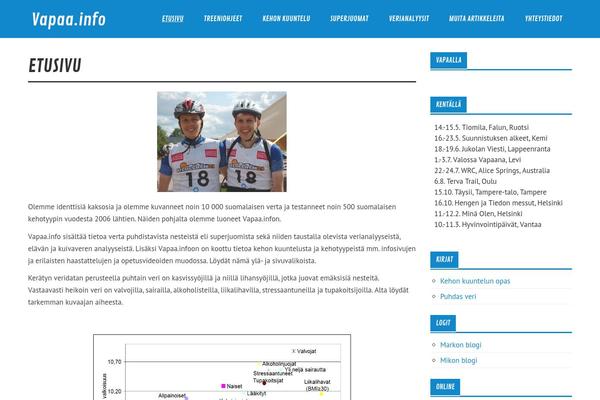 Glades theme site design template sample