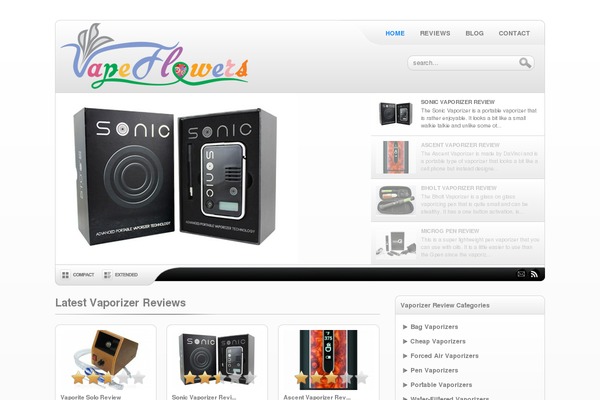 BUCKET theme site design template sample