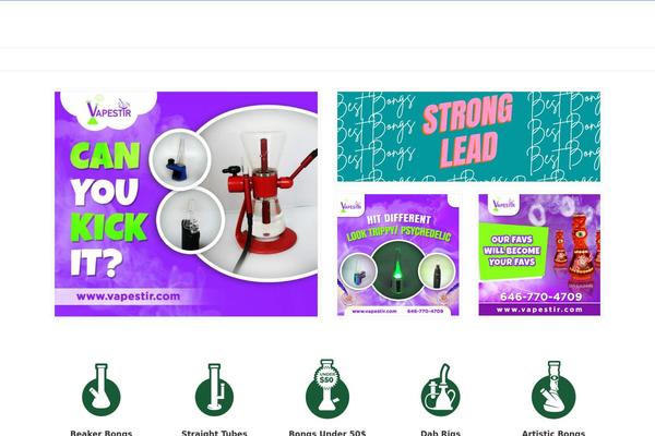 Kapee theme site design template sample